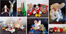 Peluches MICKEY, WINNIE, ANGRY BIRDS, Elefante, JACADI com música