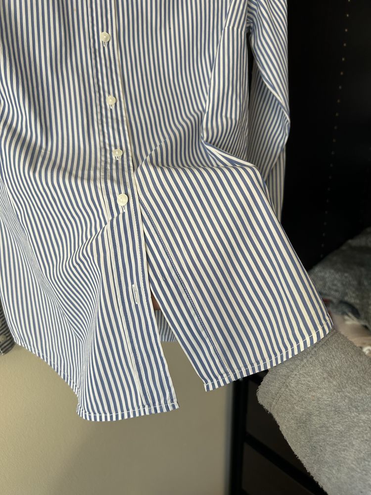 Camisa riscas azul GANT