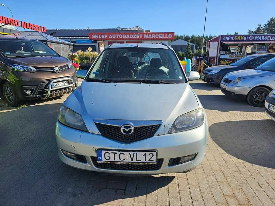 Mazda 2. 2004 rok 1.4 diesel opłaty aktualne KLIMATYZACJA
