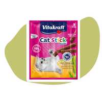 Vitakraft Cat Stick Kurczak z trawą 3x6g Kabanosy dla kota