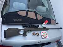 Pressao de Ar Gamo 5.5 como nova + 1 mira nova [Apenas 300€ tudo]