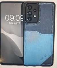 Etui Samsung A53 5G niebieskie Kalibri