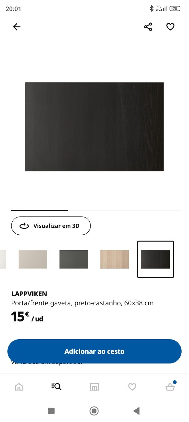Portas Lappviken para móvel Besta IKEA