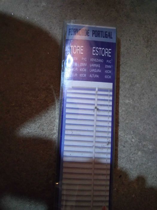 Estores novos para casa