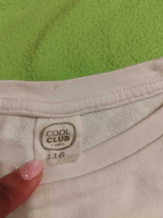 Biała Bluza cool club 116