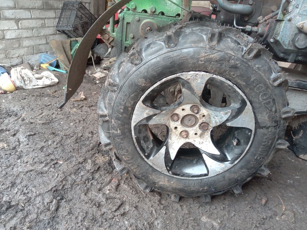 Мотоблок з прицепом 8 к.с