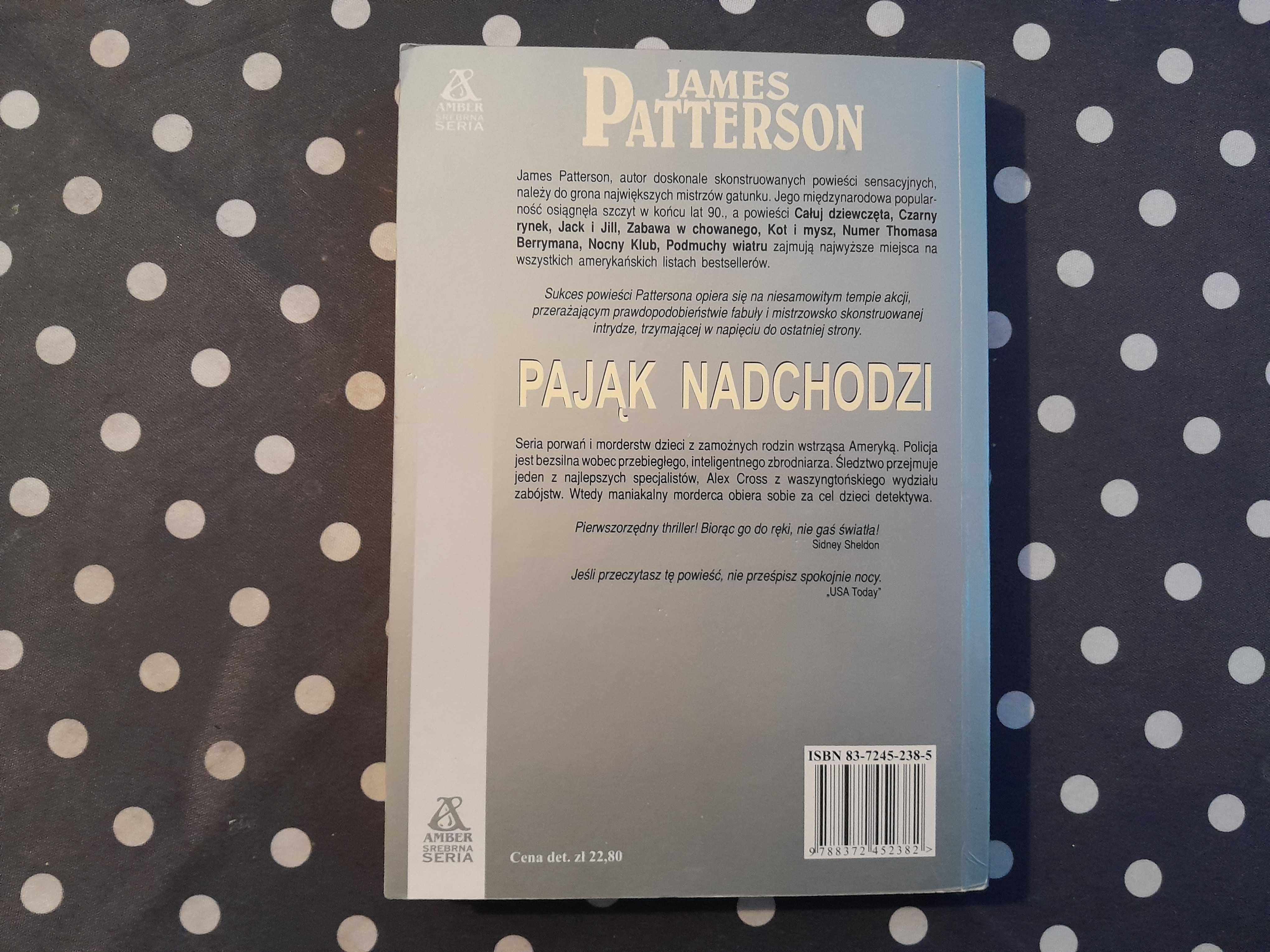 Pająk nadchodzi. James Patterson