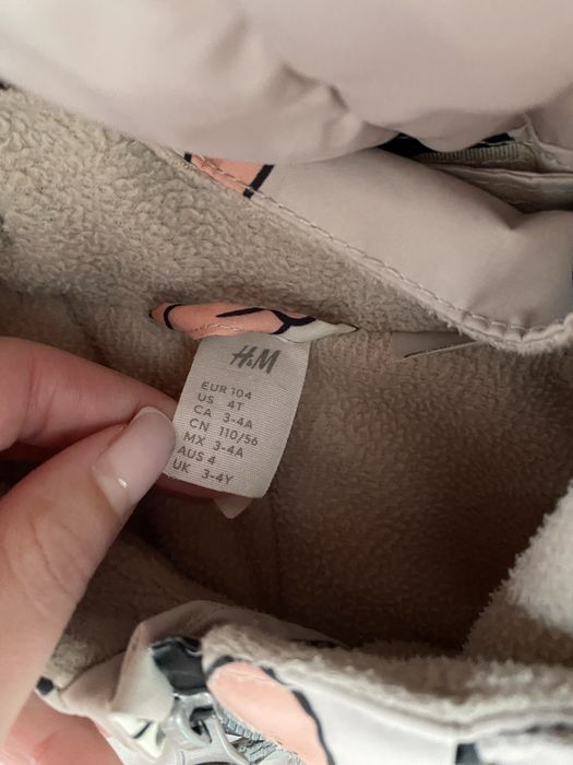 Зимовий комбінезон h&m 3 - 4 р 104см disney мікі міні