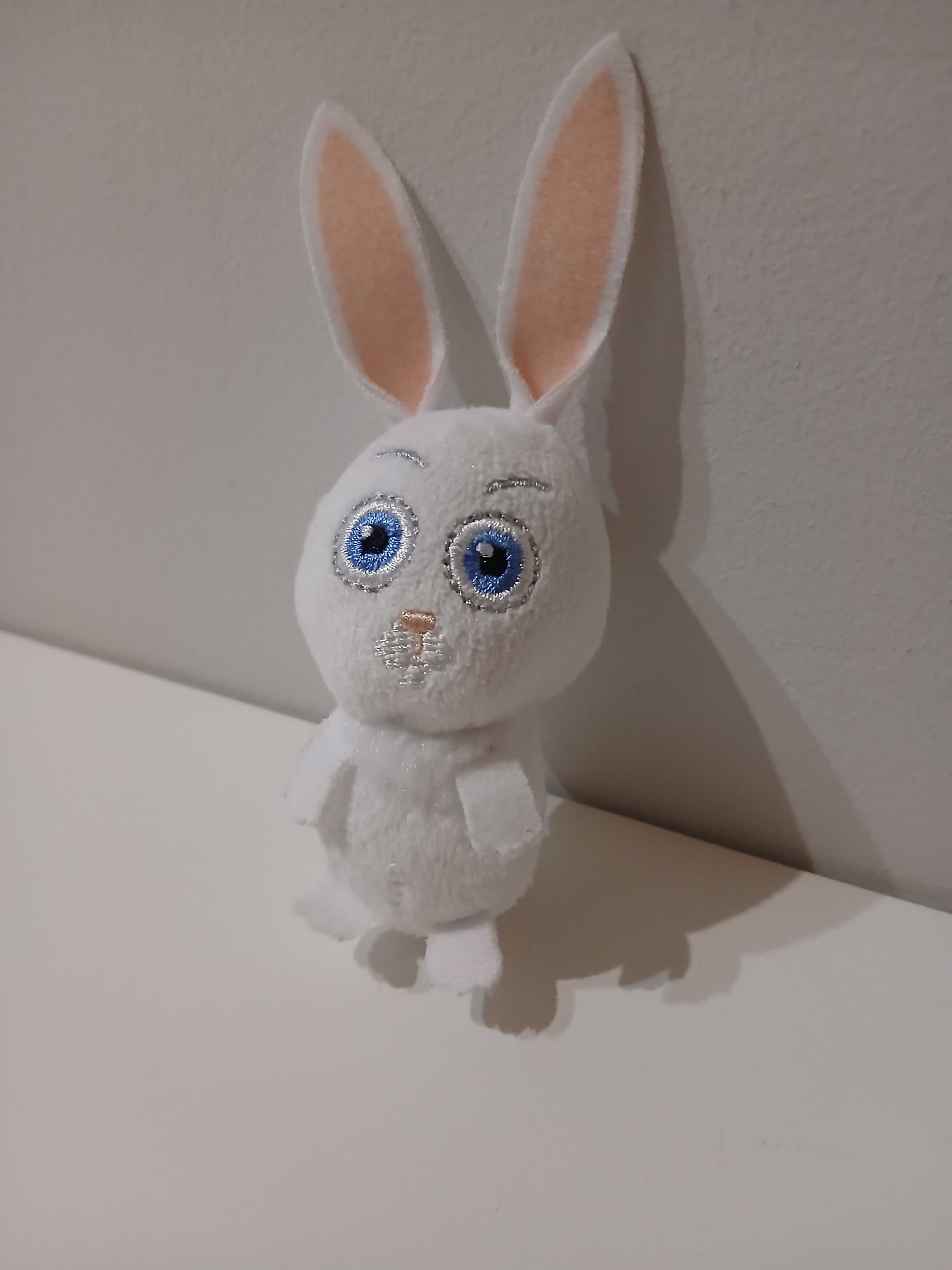 Porta-chaves peluche branco