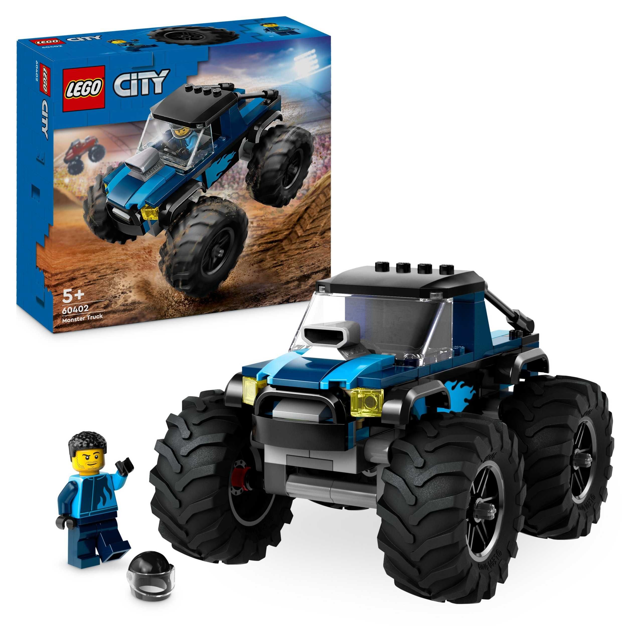 LEGO zestaw LEGO City monster truck + gokarty