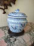 Pote chines com tampa foo dog