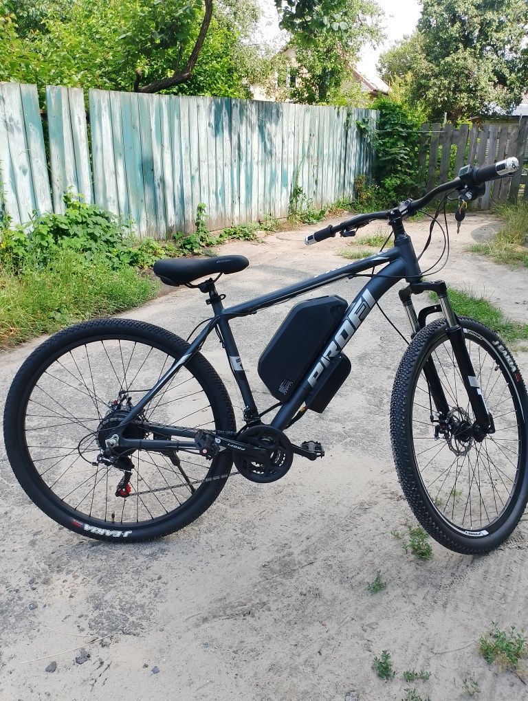 Електровелосипеед 48v350w з запасом 55км