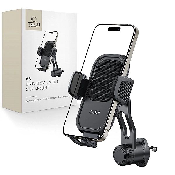 Tech-Protect V8 Universal Vent Car Mount Black