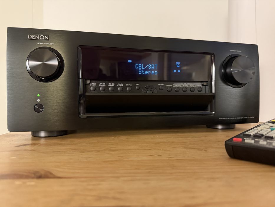 Amplituner Denon avr-x4200w w eleganckim stanie