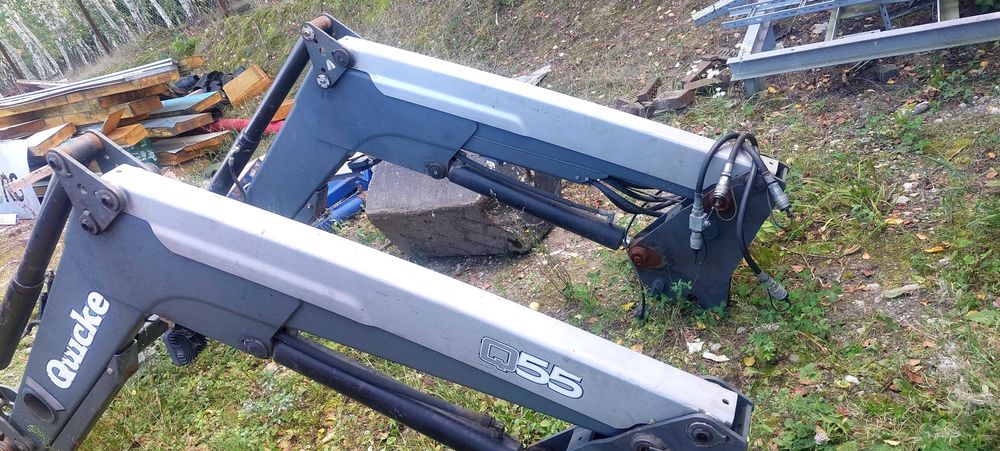 Ładowacz czołowy  Quicke Q55  kompletny mocow. Joystick   Tur