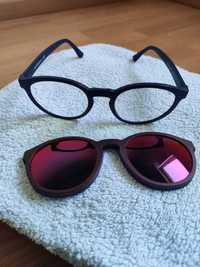 Oculos graduados com lente descartavel para sol marca EMPORIO ARMANI