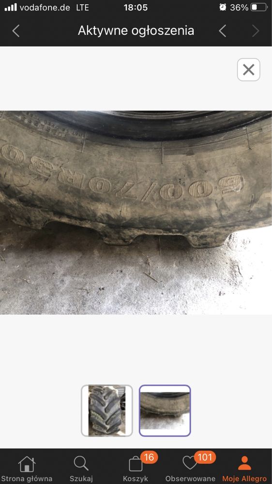600/70R30 Mitas 3cm i Firestone 2,5cm