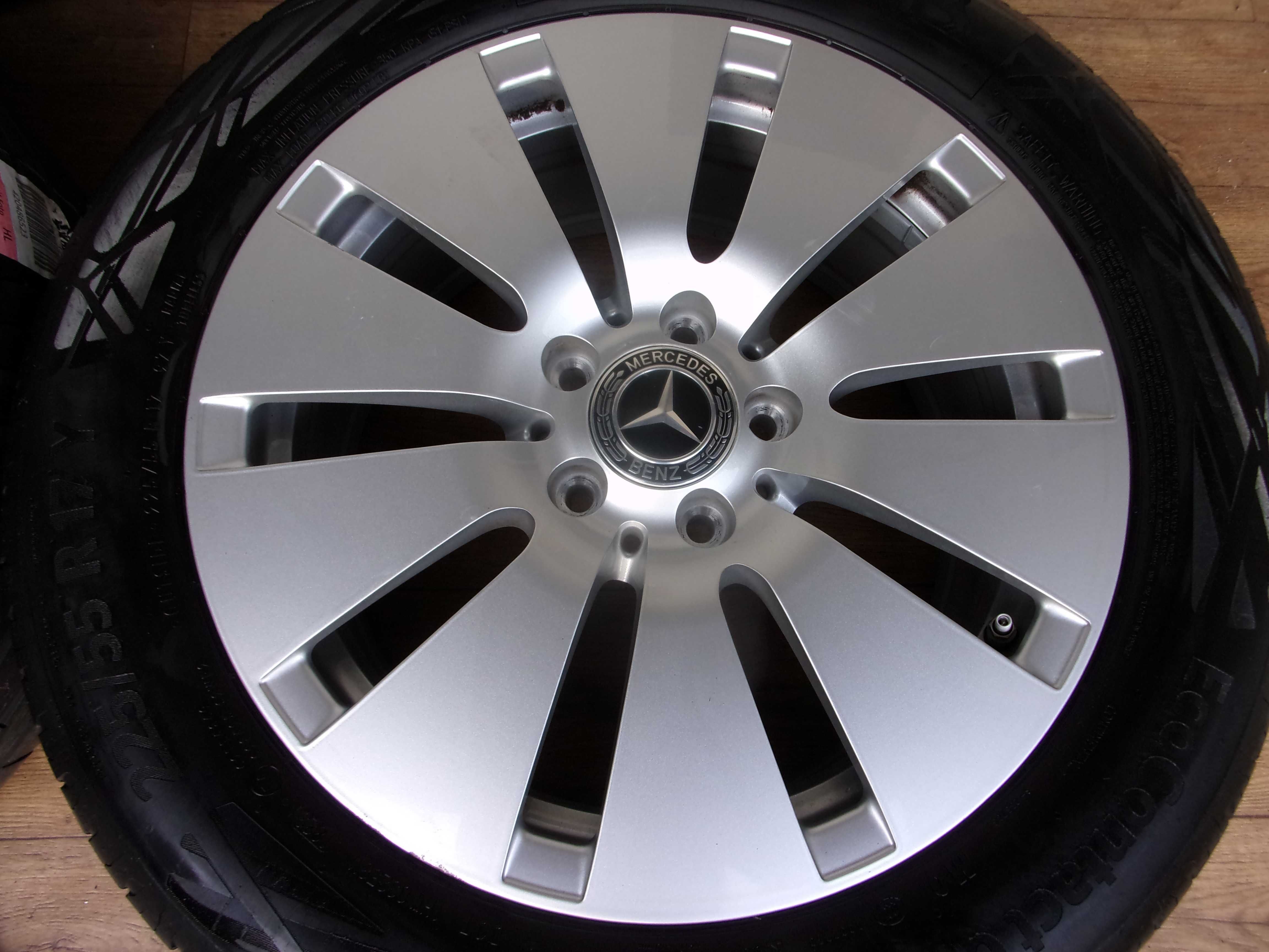 Felgi Mercedes B C E CLA Vito VW Skoda 17 5x112 ET 40 czujniki ładne!