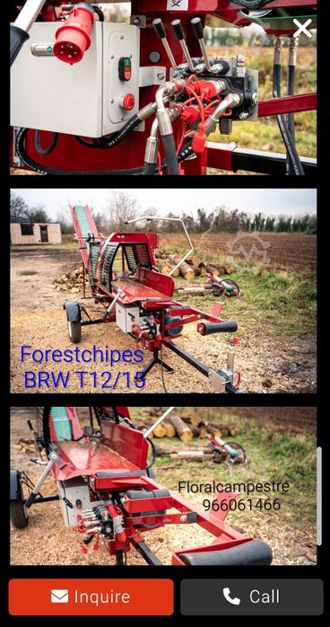 Processadores de lenha ,bio trituradores, destrocador florestall