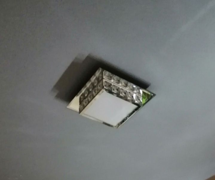 Oswietlenie LED kryształki Zestaw kinkiet zestaw 2 sztuki i plafon