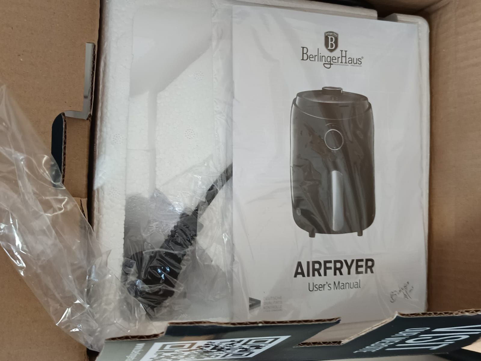 Frytkownica Beztłuszczowa Berlinger Haus BH-9150 Black Rose Berlinger