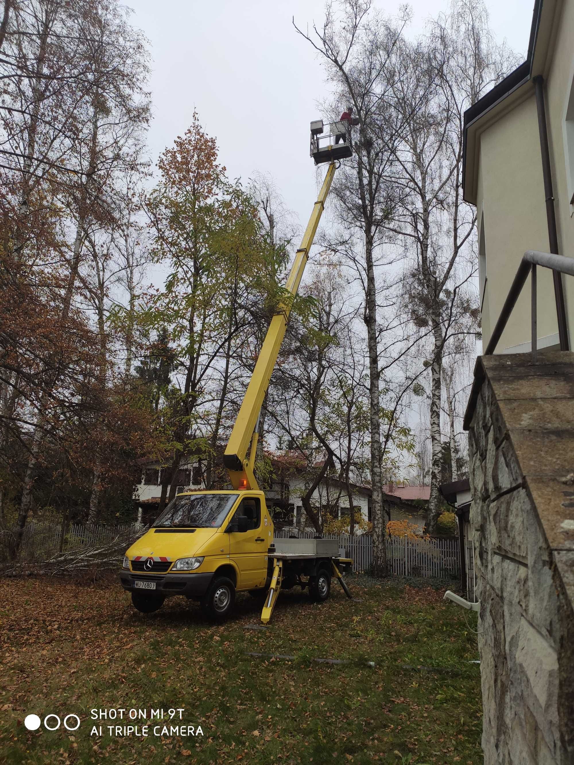 Podnośnik koszowy, wysięgnik, zwyżka, wynajem 24h