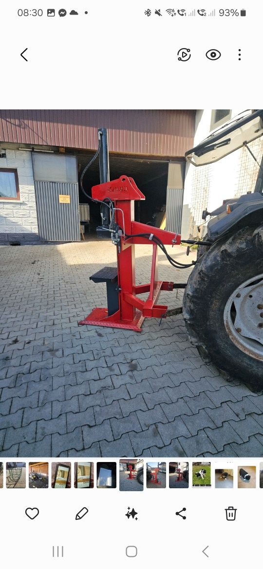 Łuparka hydrauliczna