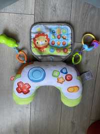 Подушка для гри на животику від fisher price