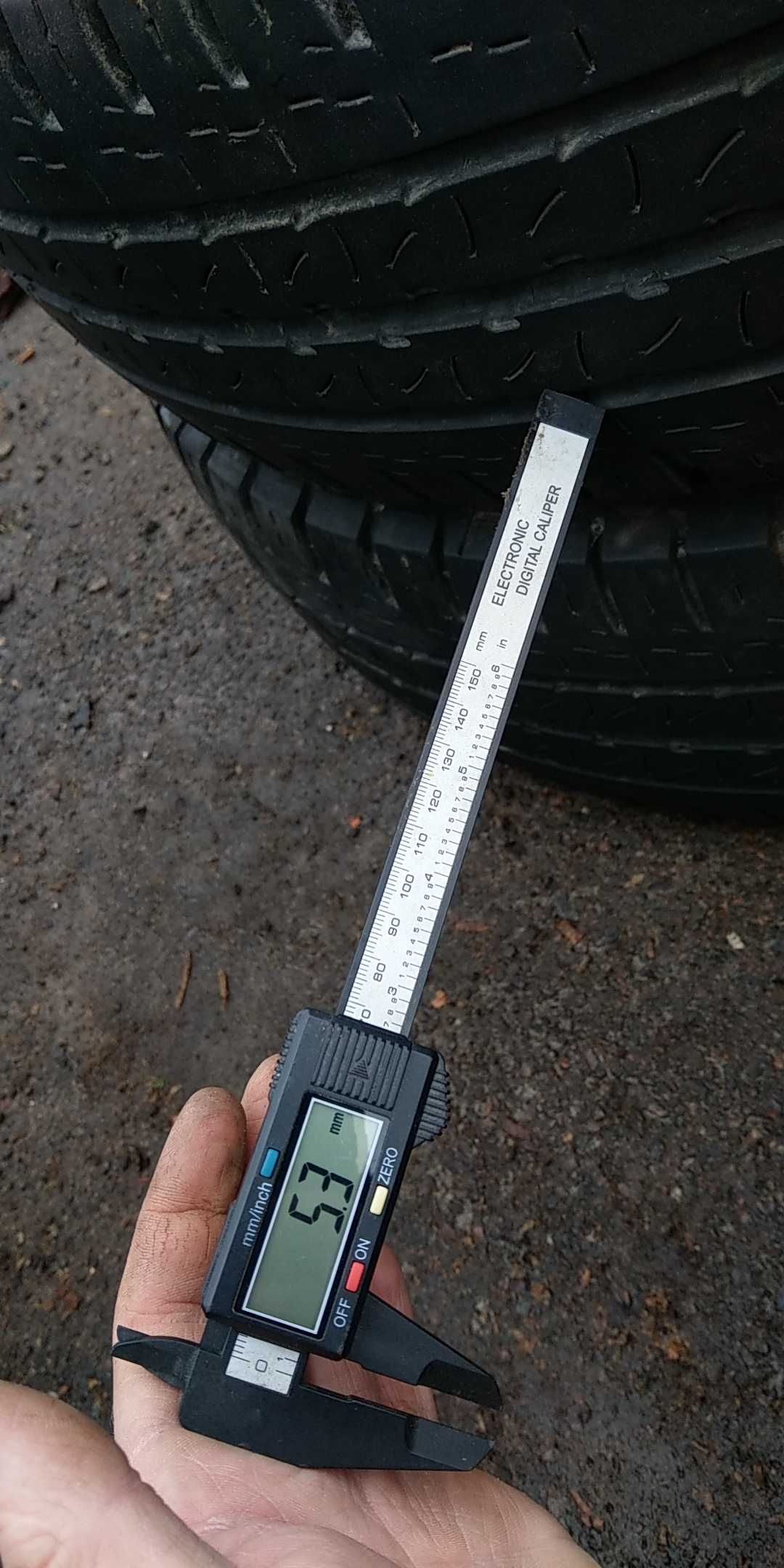 Шини літні KLEBER TRANSPRO 215/75 R16c с 5.3mm колеса б у покришки