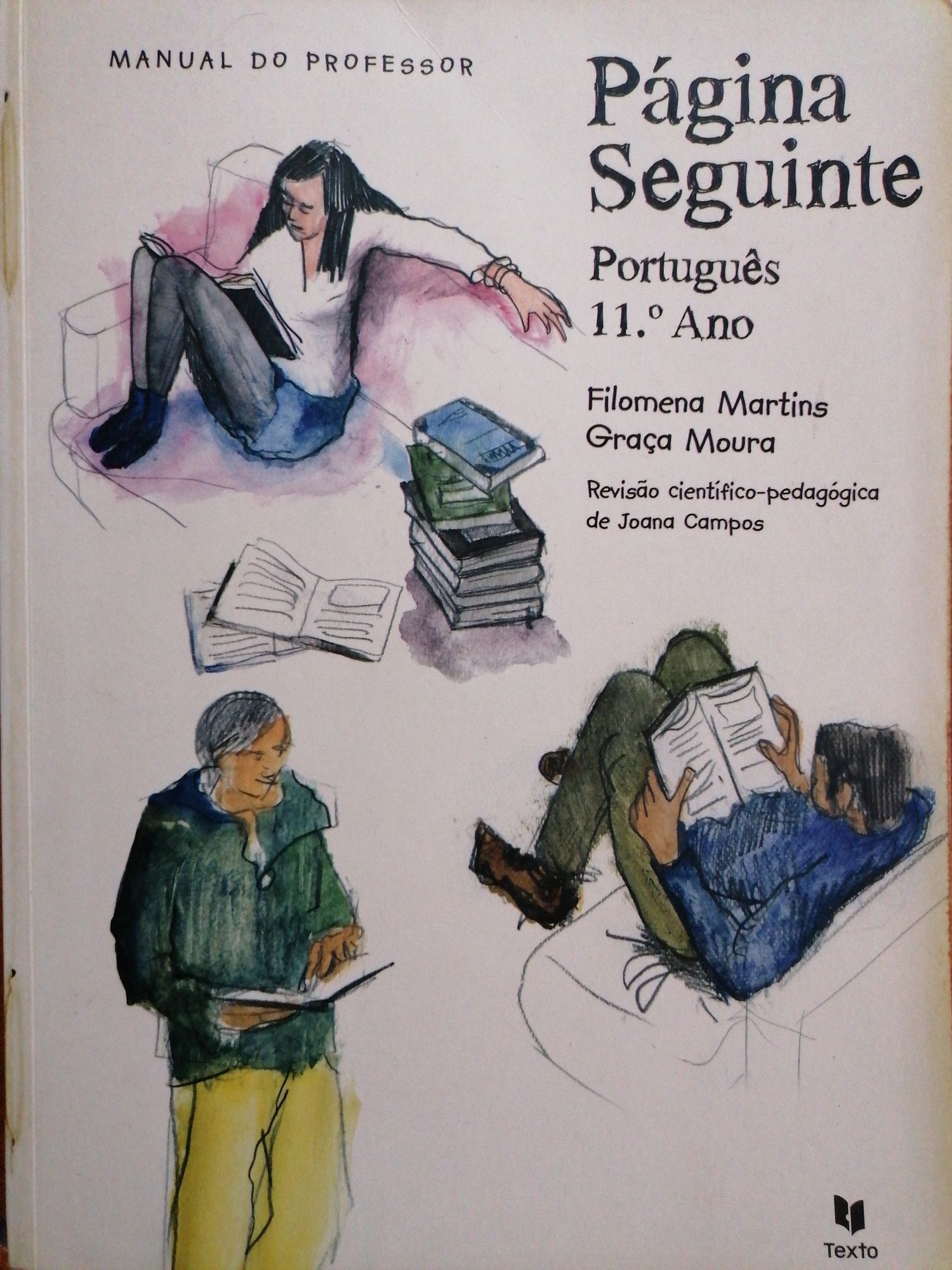 Manual e Caderno de Atividades de Português "Página seguinte" 11 ano