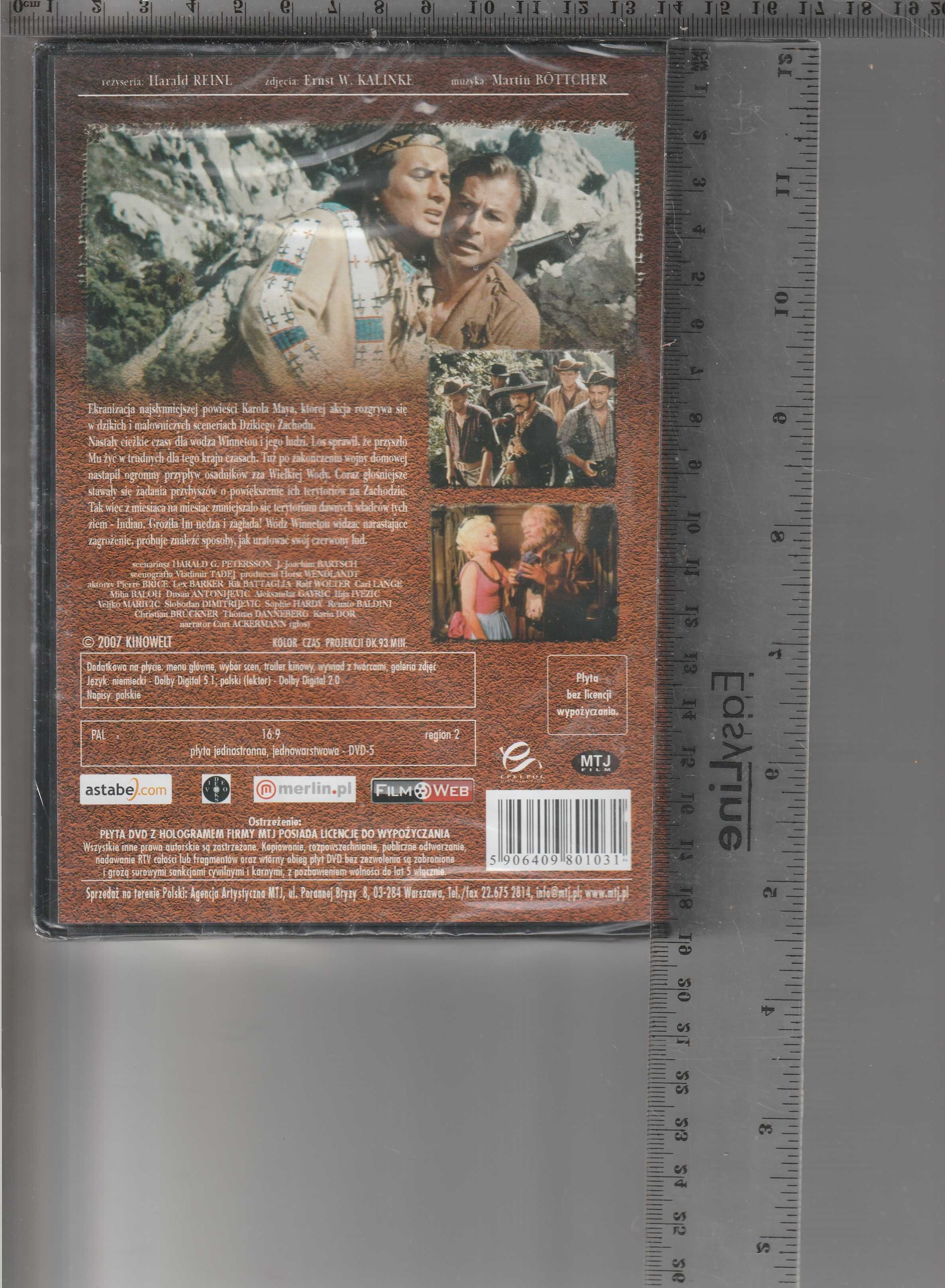 Winnetou III: Ostatnia walka DVD