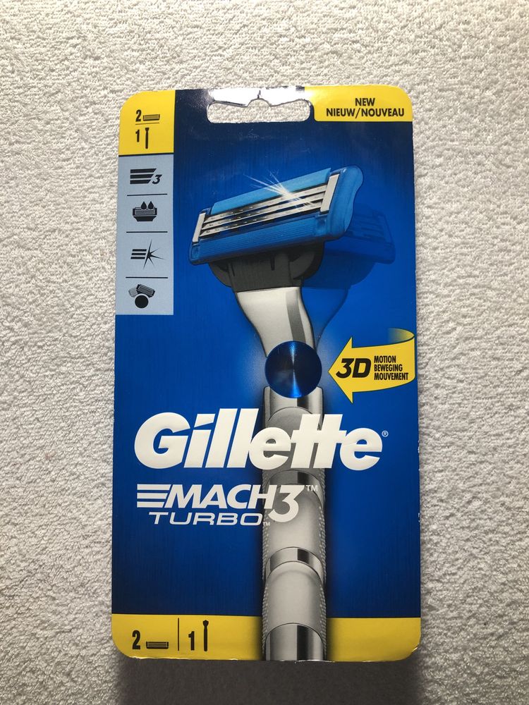 Golarka Gillette mach3 turbo
