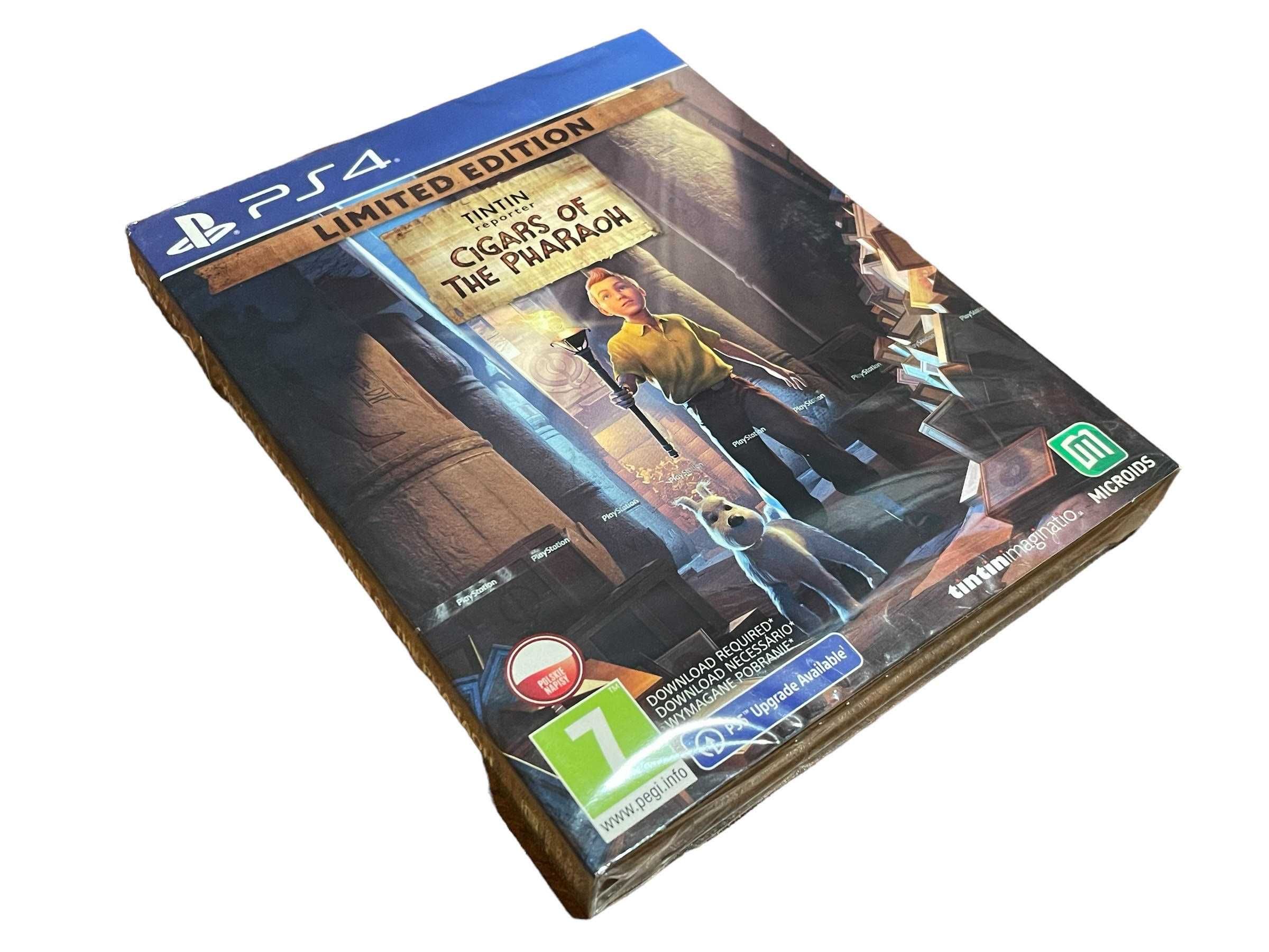 Tintin Reporter Cigars Of The Pharaoh PL Limitowana Edycja Steelbook