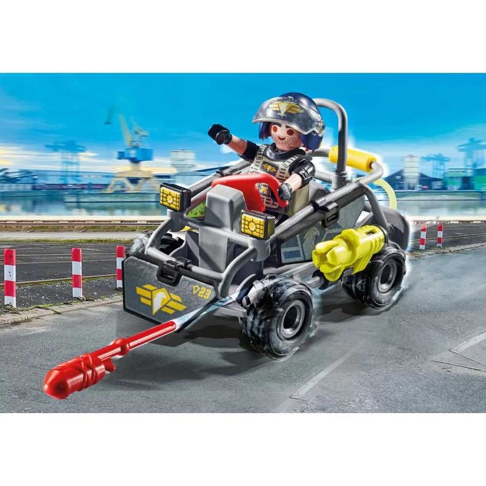 Playmobil City Action 71147 Quad terenowy jednostki specjalnej