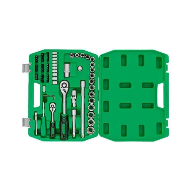 Набор инструментов INTERTOOL ET-6072SP 1/2" & 1/4", 72 ед.