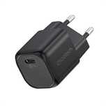 Choetech ładowarka sieciowa GaN USB Typ C PD 30W czarny (PD5007)