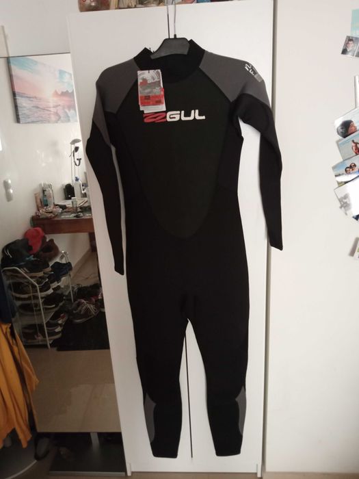 Fato surf/bodyboard GUL counter 3/2 novo