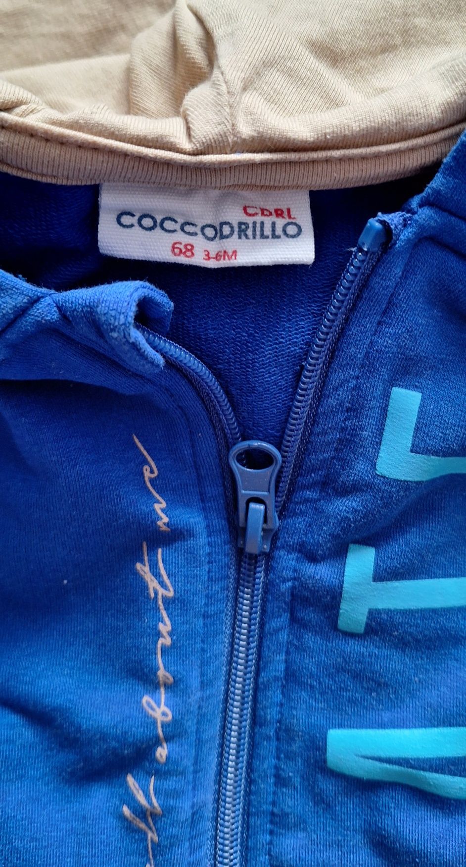 Dres Cocodrillo roz 68 chłopiec