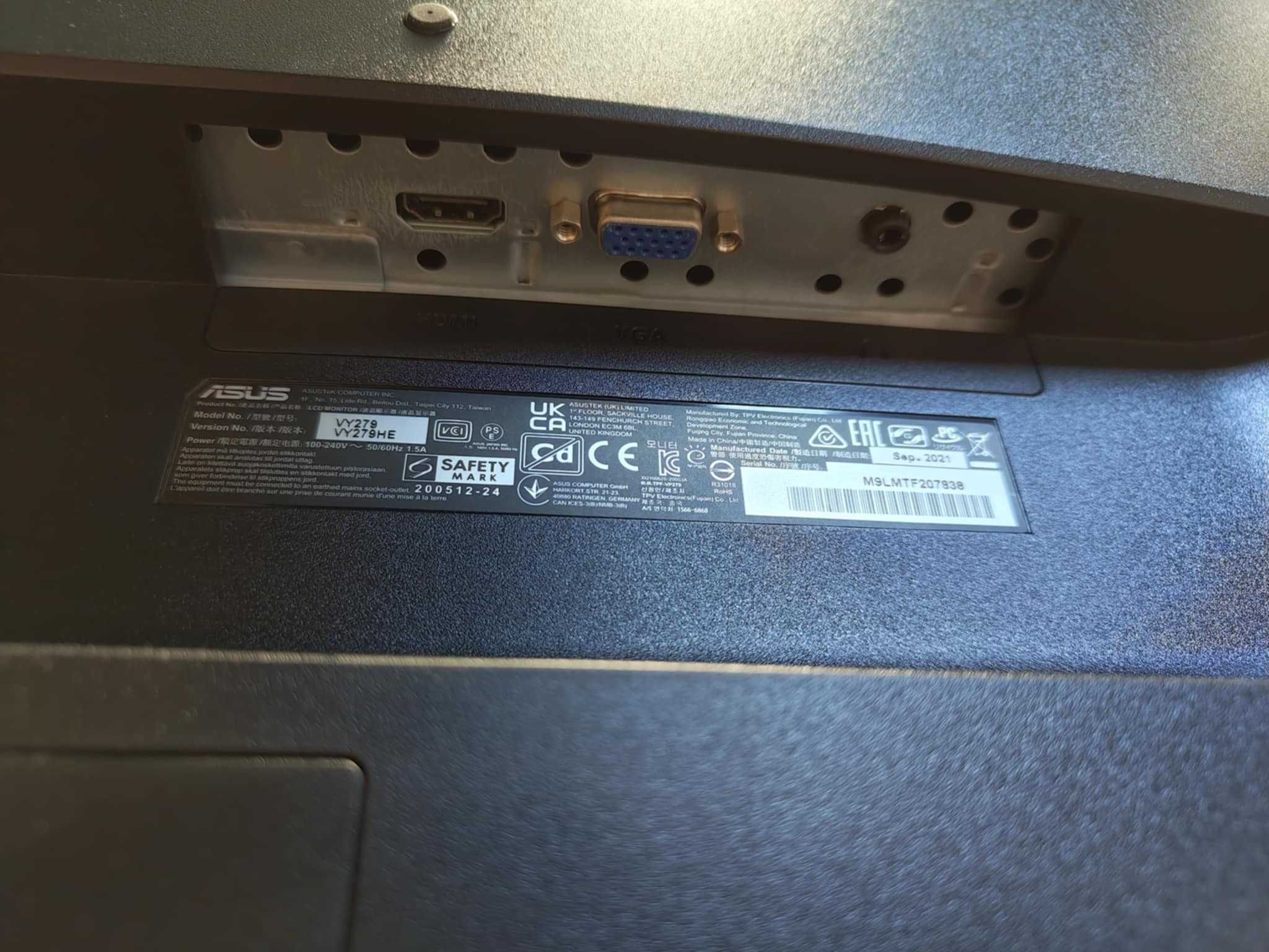 Monitor LCD ASUS VY279HE