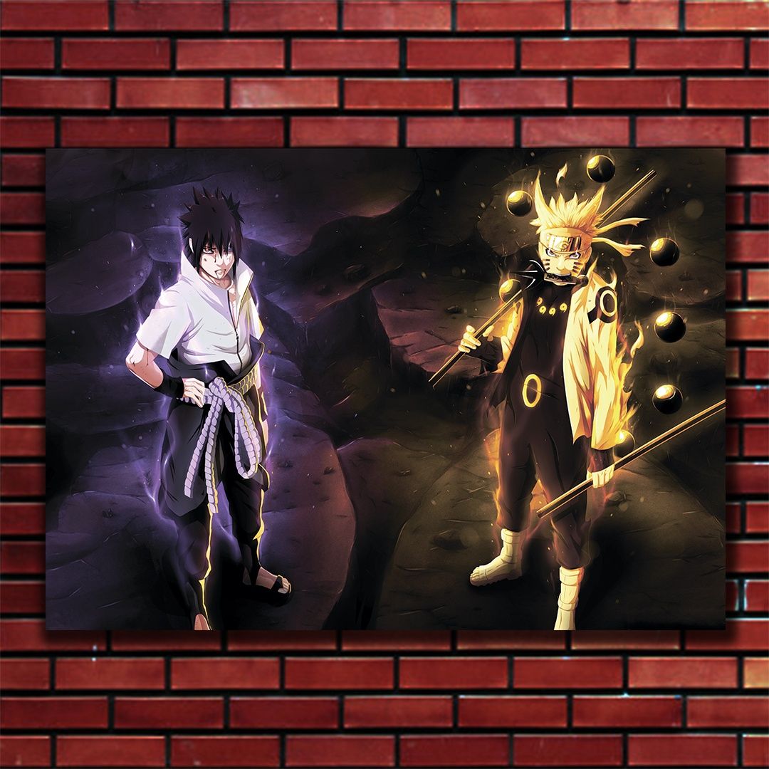 Плакат, постер Наруто | Naruto | аниме. Плакаты на заказ
