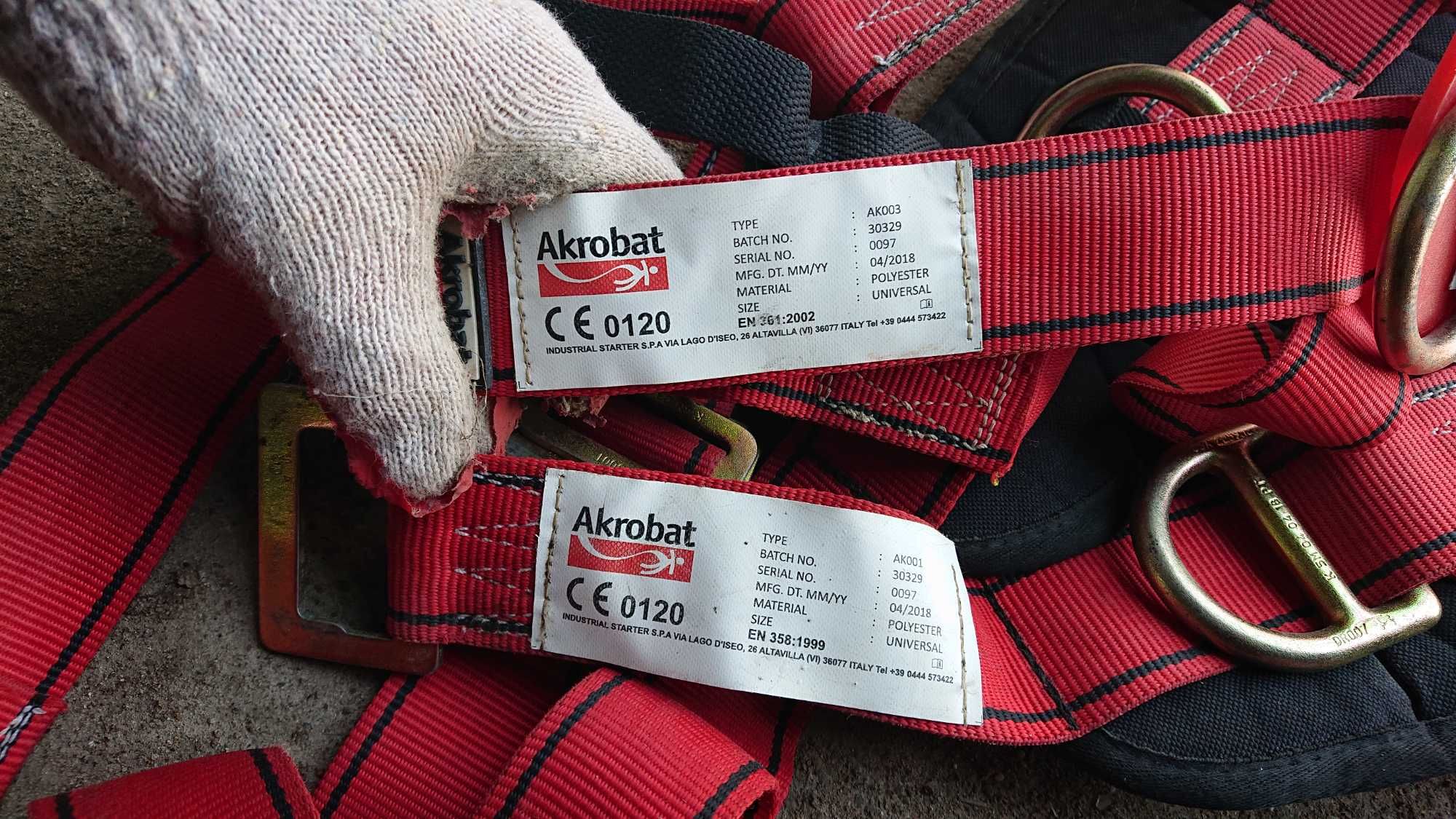Szelki bezpieczeństwa PROTEKT P-10 (Akrobat, KRATOS Safety, INTER)