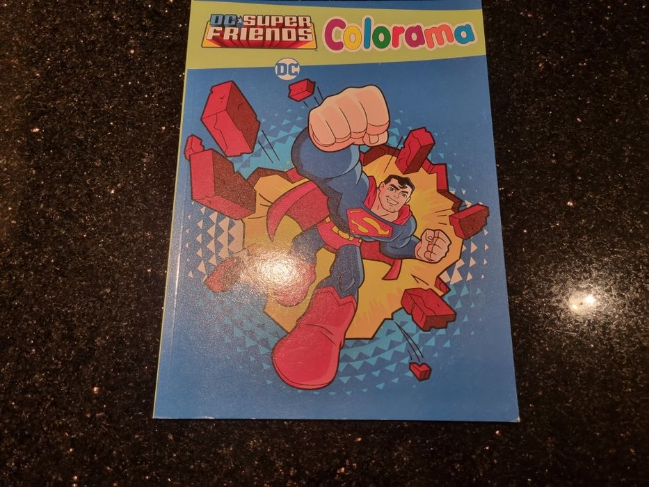 NOWA Kolorowanka Super Heros Super Friends Colorama bohaterowie