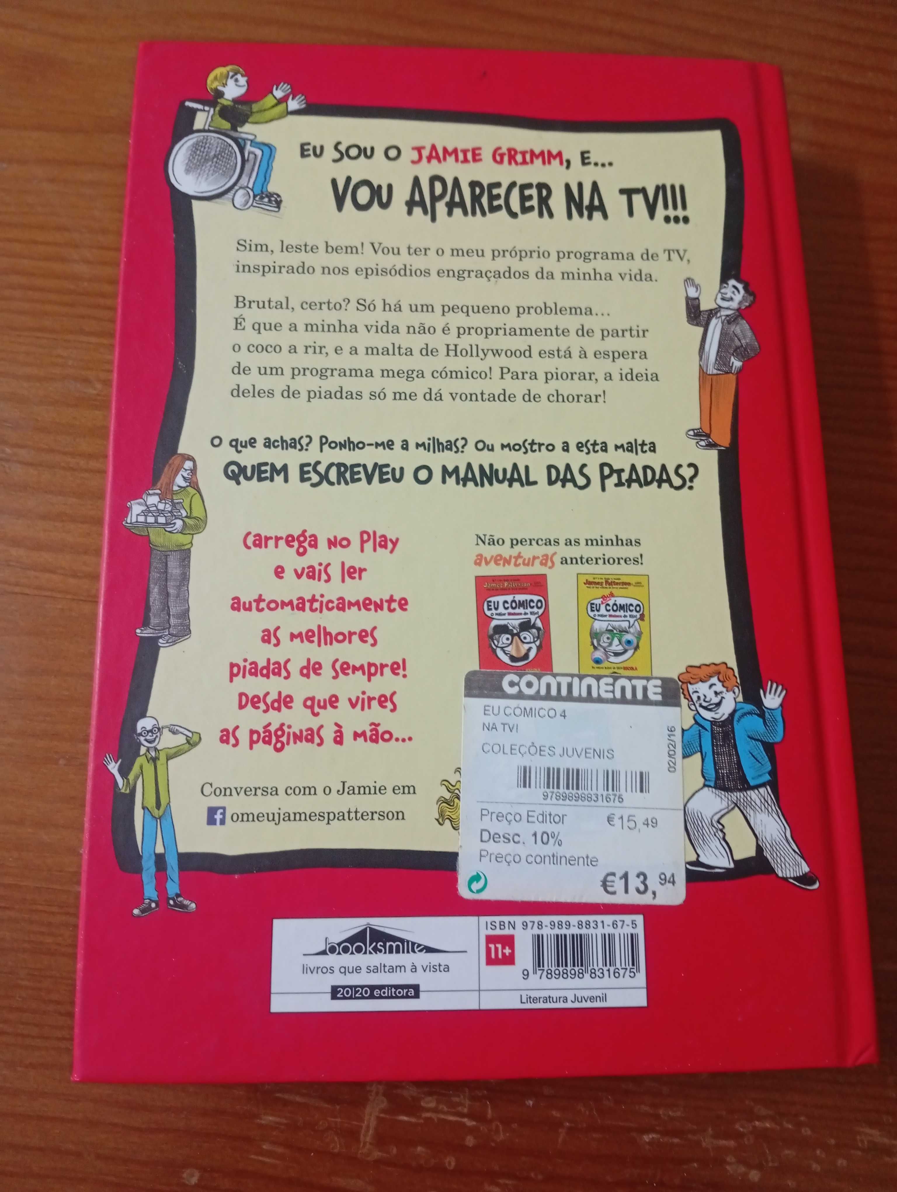 Série "Eu cómico..." - 4 livros