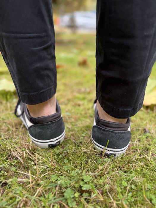 Buty czarno-białe Vans męskie