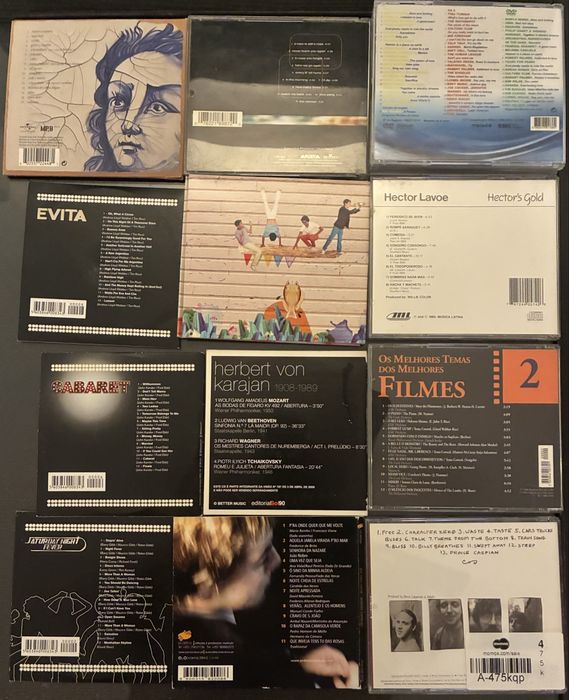 DvD’s de Música vários