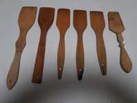 Кухонная деревянная утварь: ложки молоток  грабли лопатки Копыстка