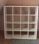 IKEA regał KALLAX 4x4 biały 147x147 cm stan bardzo dobry