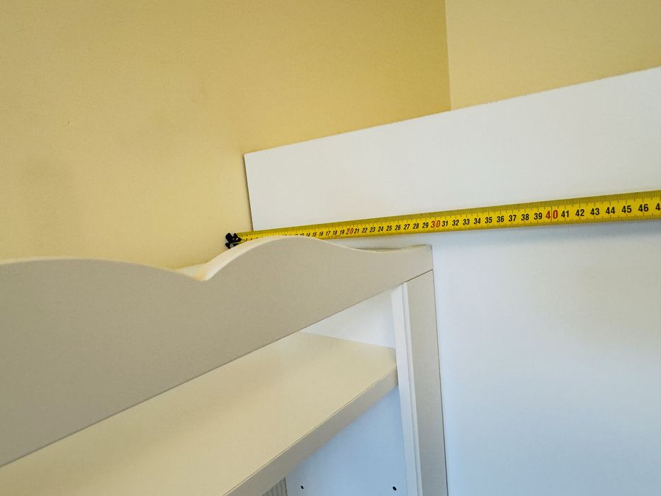 Ikea szafa biała do pokoju dziecka scandi gratis stolik