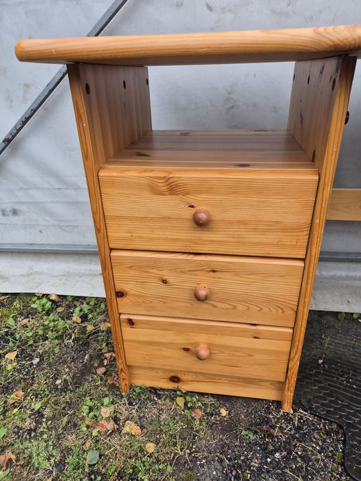 Biurko sosnowe lite drzewo