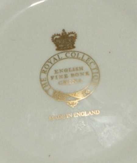 The Royal Collection porcelana angielska talerz kolekcjonerski